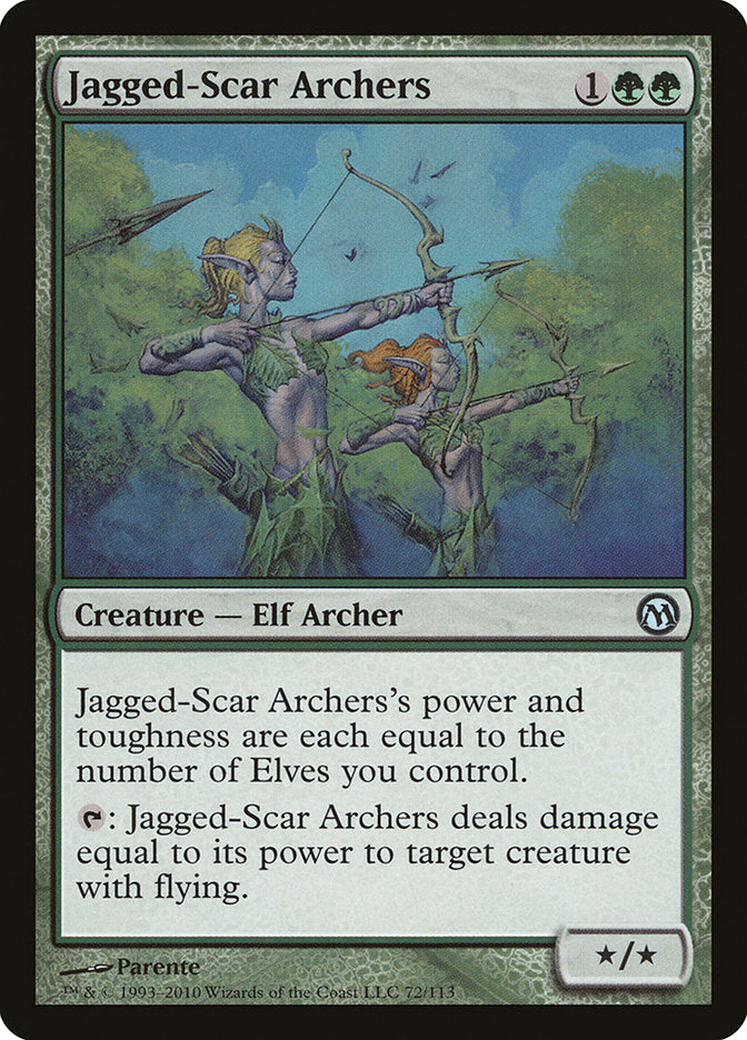 Jagged-Scar Archers [Duels of the Planeswalkers] | Gear Gaming Fayetteville