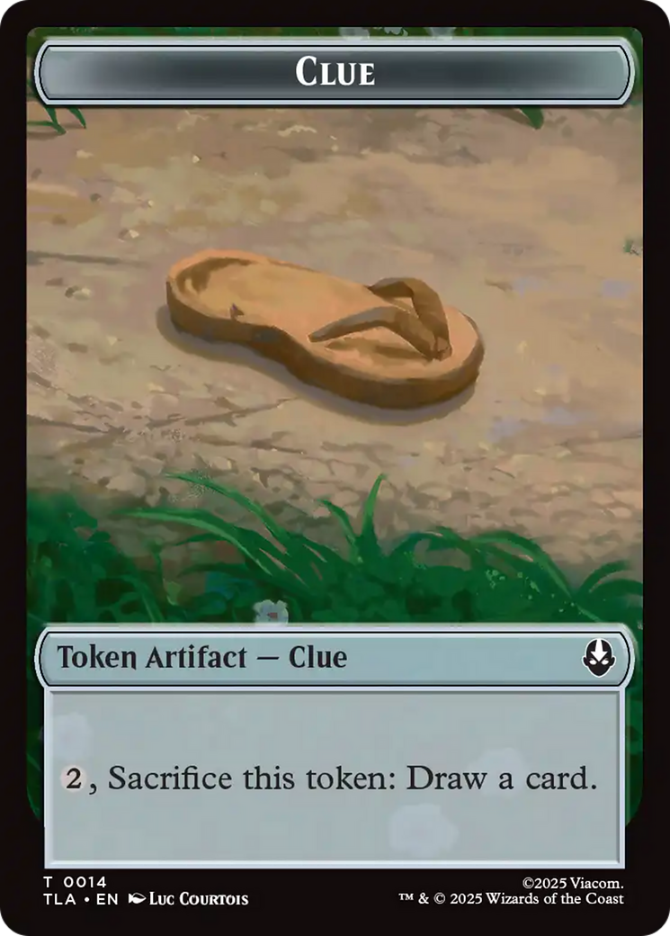 Clue (0014) // Copy (0002) Double-Sided Token [Avatar: The Last Airbender Tokens] | Gear Gaming Fayetteville