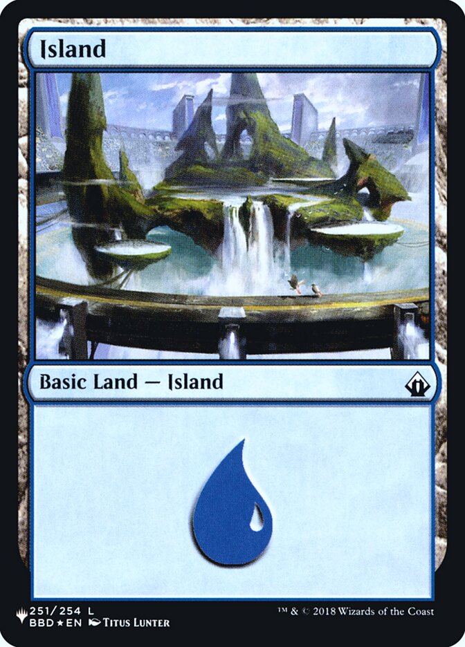 Island (Battlebound) [Secret Lair: Heads I Win, Tails You Lose] | Gear Gaming Fayetteville