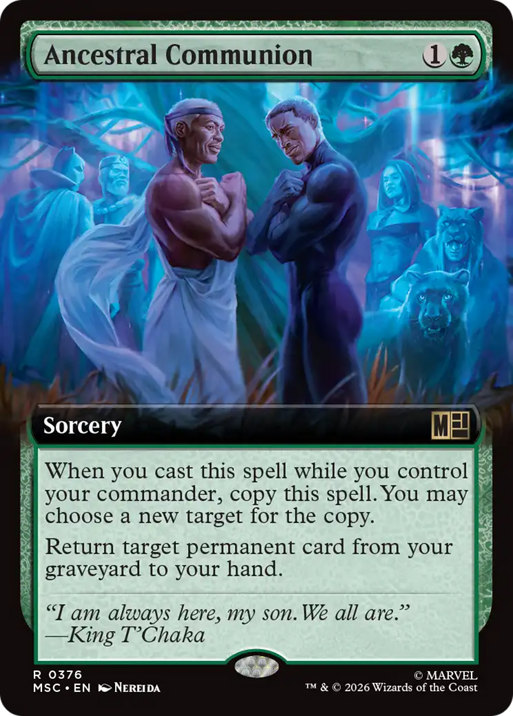 Ancestral Communion (Extended Art) [Marvel Super Heroes Commander] | Gear Gaming Fayetteville