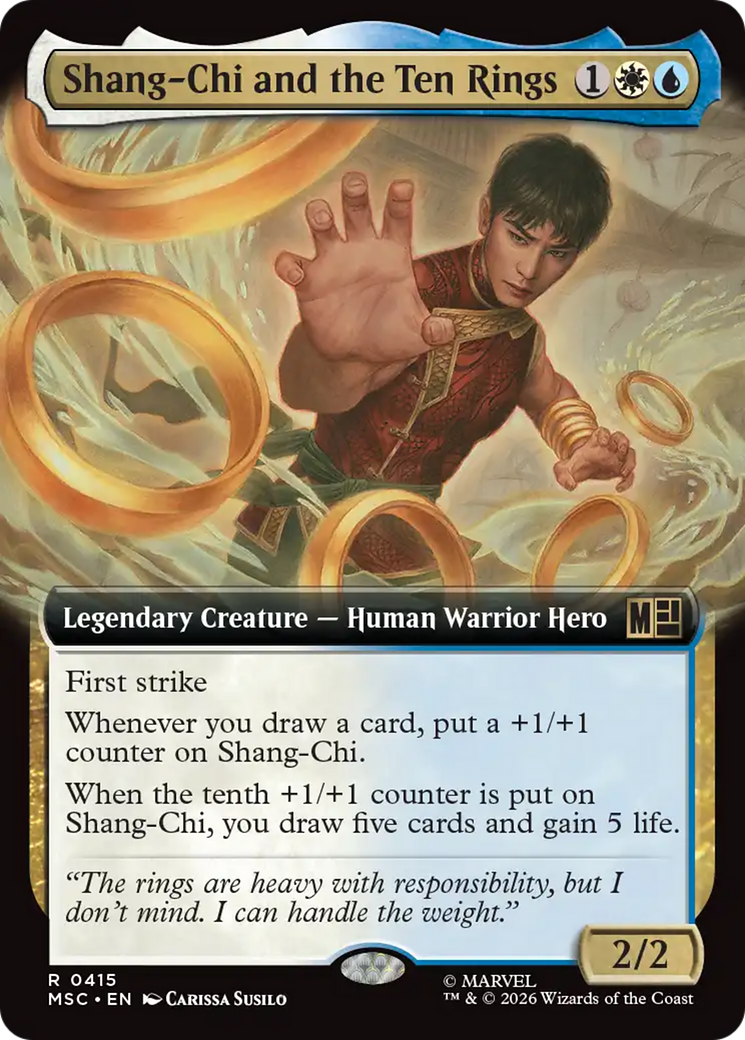 Shang-Chi and the Ten Rings (Extended Art) [Marvel Super Heroes Commander] | Gear Gaming Fayetteville