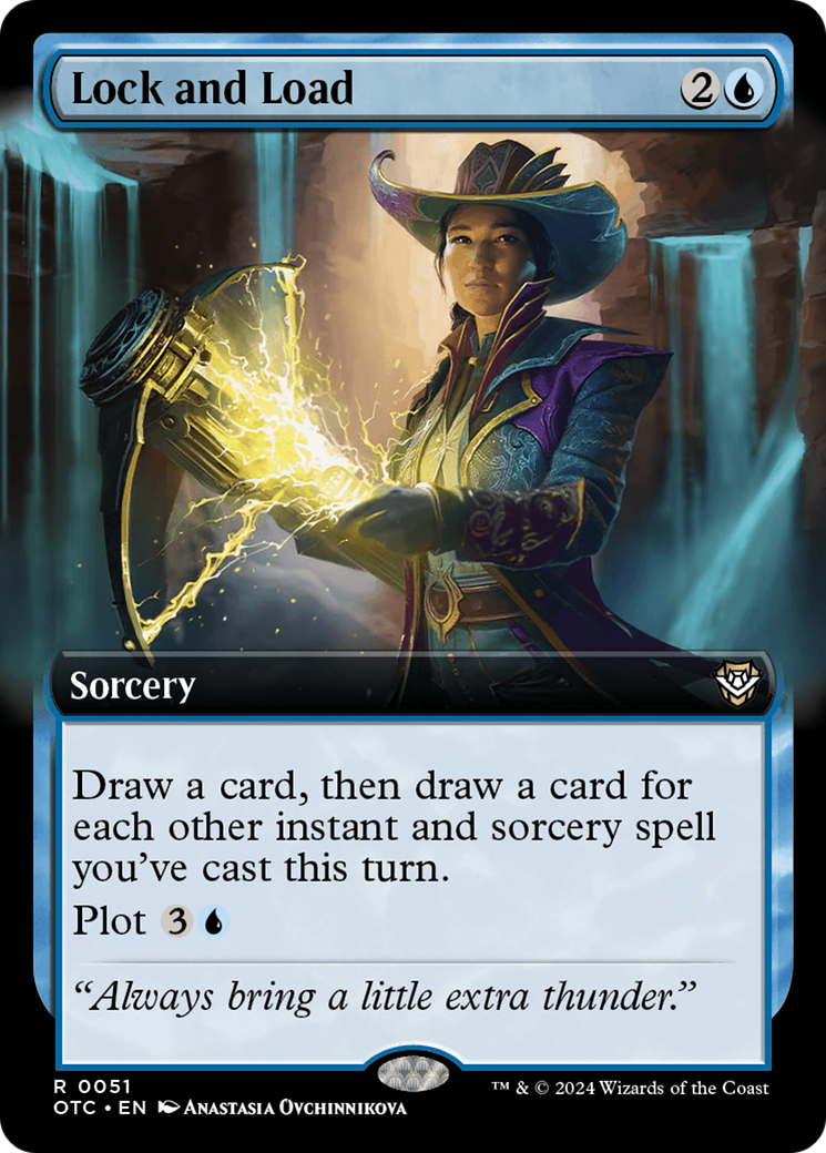 Lock and Load (Extended Art) [Outlaws of Thunder Junction Commander] | Gear Gaming Fayetteville