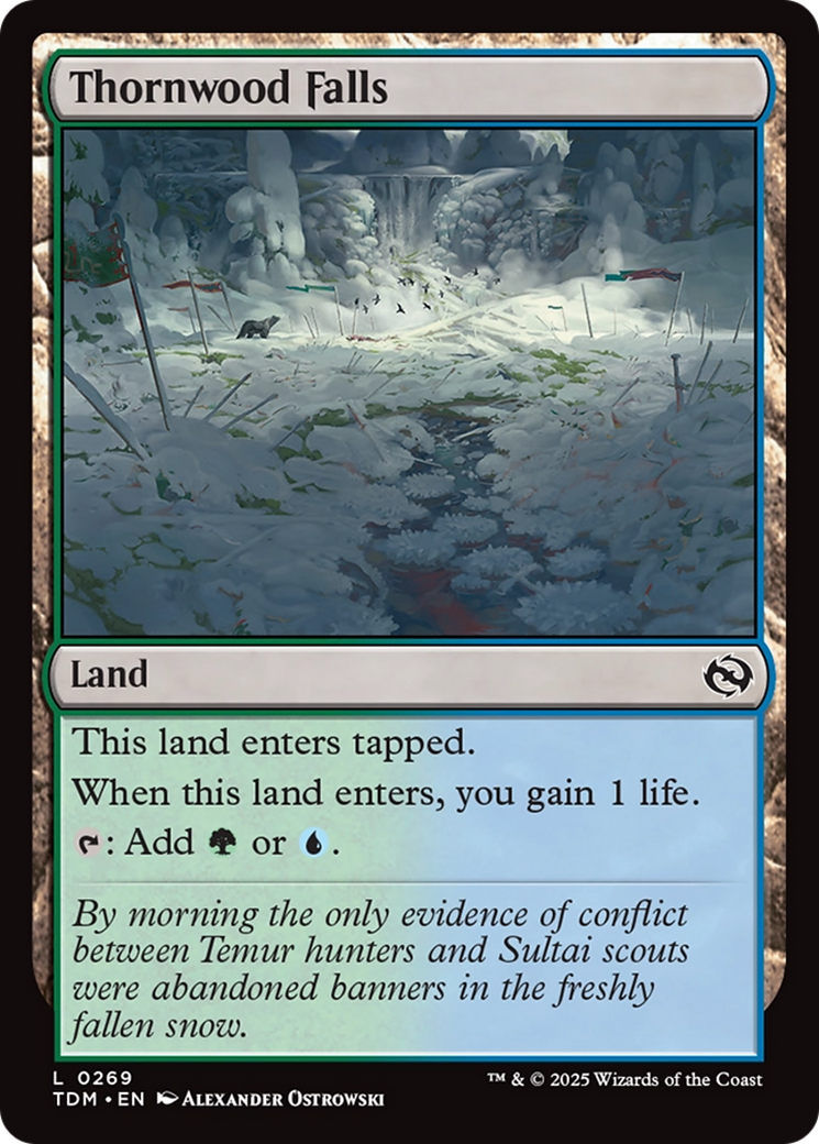 Thornwood Falls [Tarkir: Dragonstorm] | Gear Gaming Fayetteville