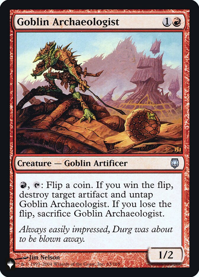 Goblin Archaeologist [Secret Lair: Heads I Win, Tails You Lose] | Gear Gaming Fayetteville