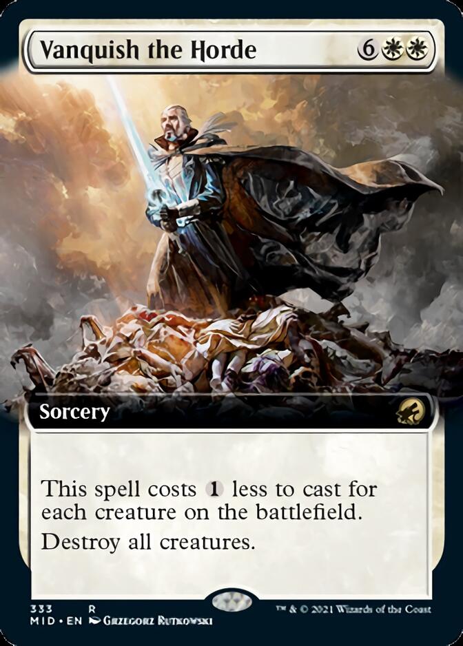 Vanquish the Horde (Extended Art) [Innistrad: Midnight Hunt] | Gear Gaming Fayetteville