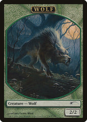 Human // Wolf Double-Sided Token [Friday Night Magic 2012] | Gear Gaming Fayetteville