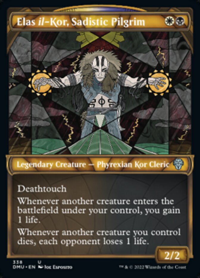 Elas il-Kor, Sadistic Pilgrim (Showcase Textured) [Dominaria United] | Gear Gaming Fayetteville