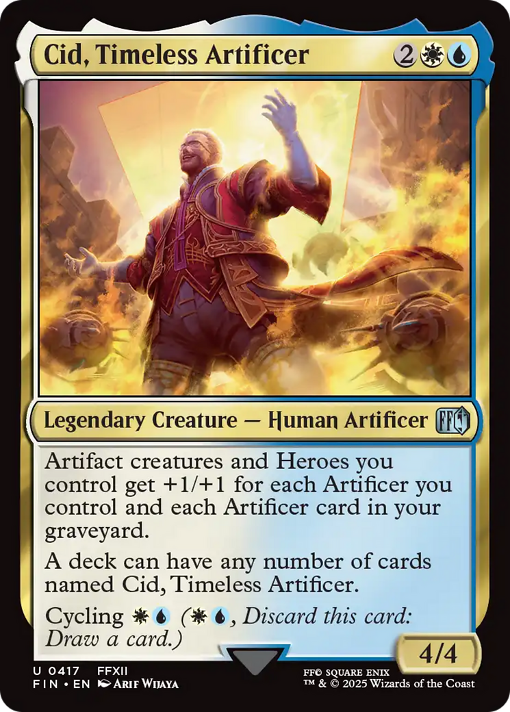 Cid, Timeless Artificer (0417) [FINAL FANTASY] | Gear Gaming Fayetteville