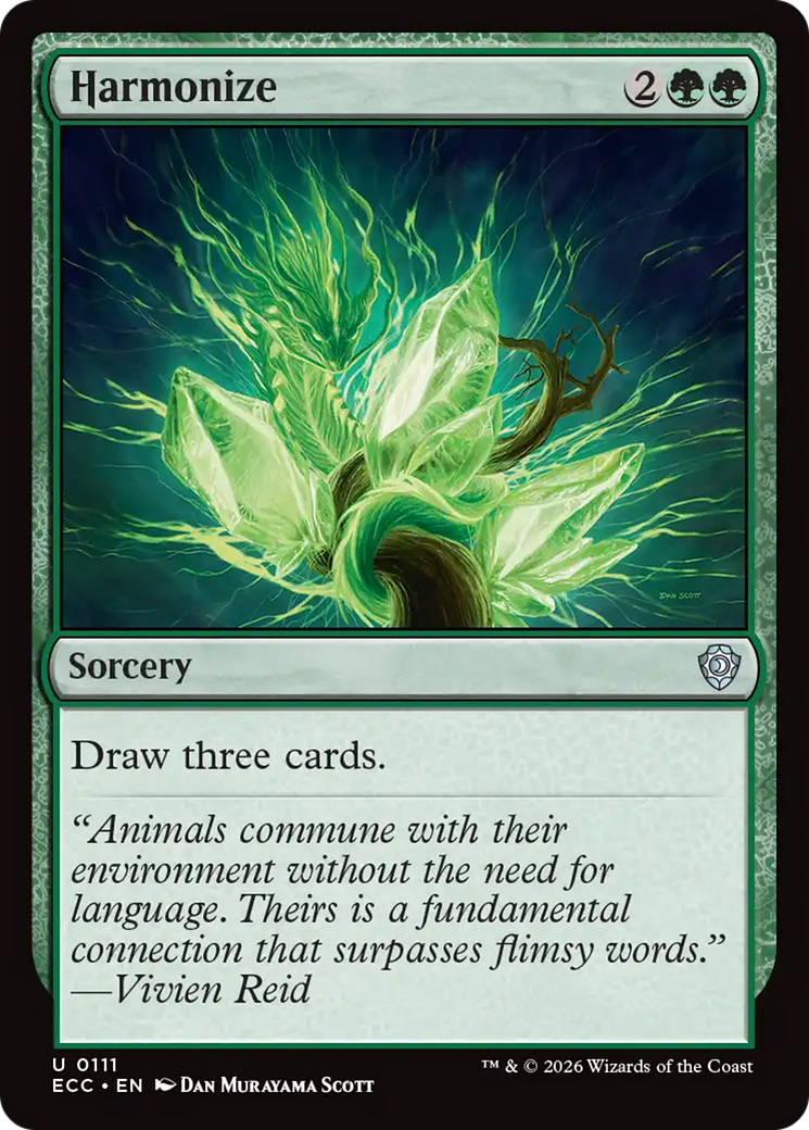 Harmonize [Lorwyn Eclipsed Commander] | Gear Gaming Fayetteville