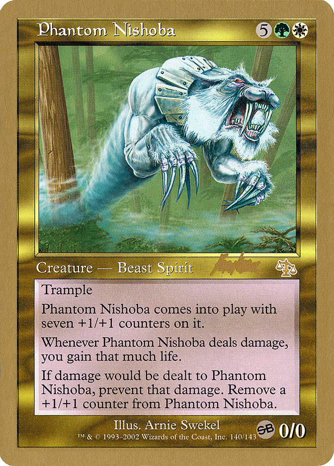 Phantom Nishoba (Brian Kibler) (SB) [World Championship Decks 2002] | Gear Gaming Fayetteville