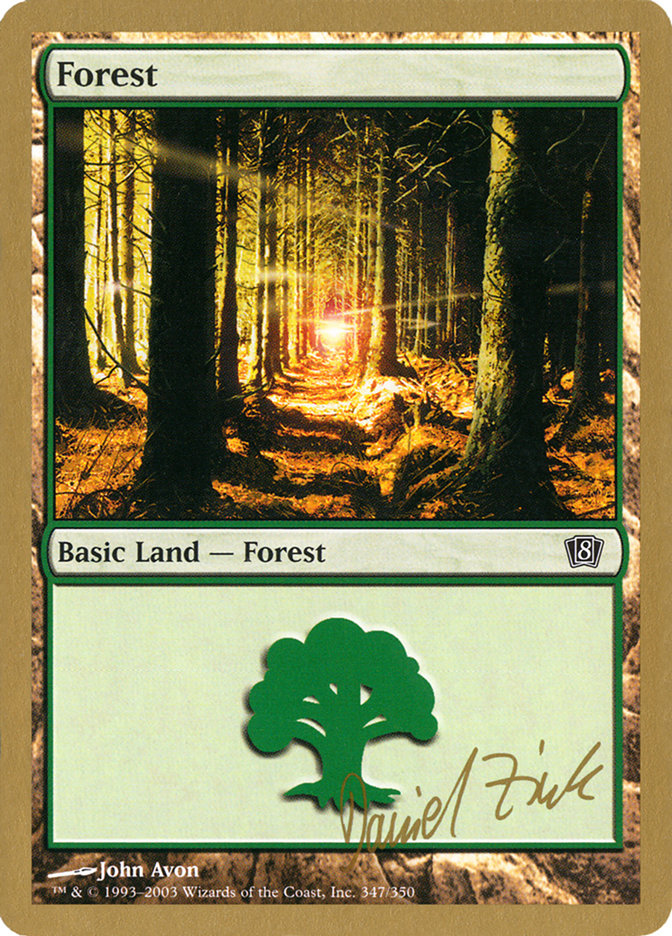 Forest (dz347) (Daniel Zink) [World Championship Decks 2003] | Gear Gaming Fayetteville