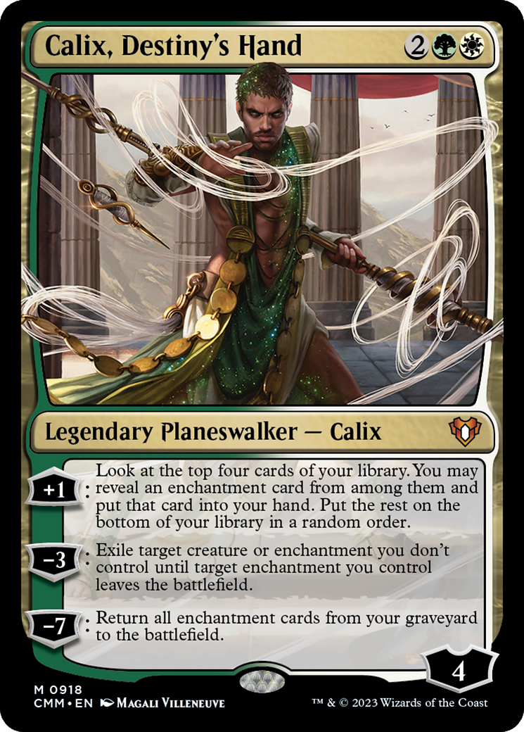 Calix, Destiny's Hand [Commander Masters] | Gear Gaming Fayetteville