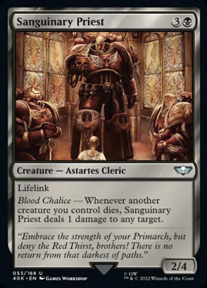 Sanguinary Priest (Surge Foil) [Warhammer 40,000] | Gear Gaming Fayetteville