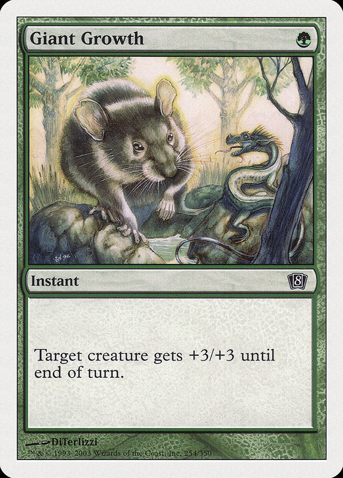 Giant Growth [Eighth Edition] | Gear Gaming Fayetteville