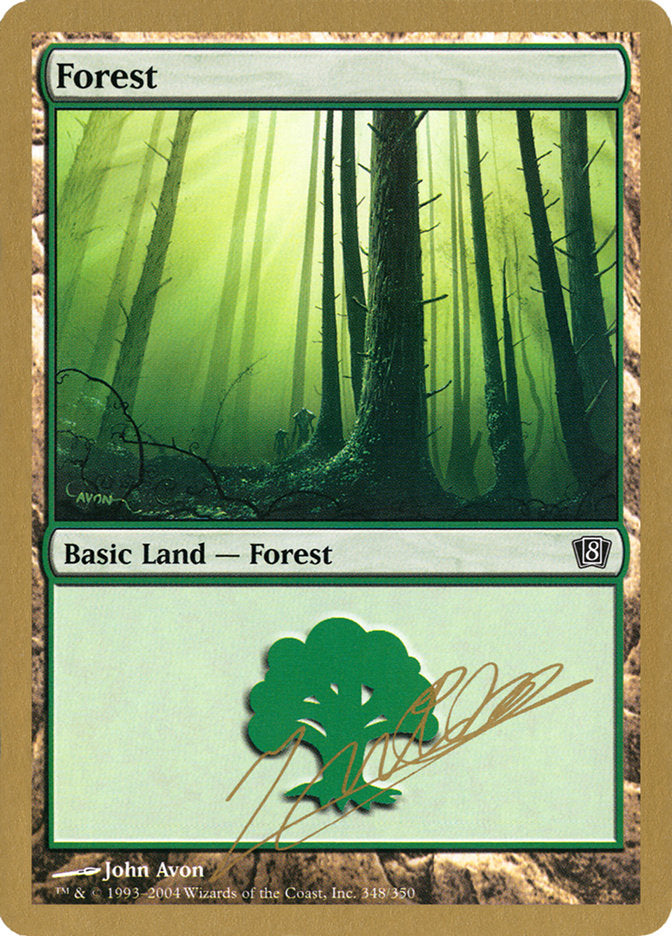 Forest (jn348) (Julien Nuijten) [World Championship Decks 2004] | Gear Gaming Fayetteville