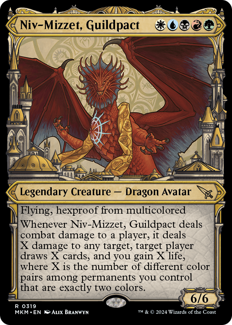 Niv-Mizzet, Guildpact (Showcase) (319) [Murders at Karlov Manor] | Gear Gaming Fayetteville