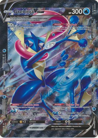 Greninja V-Union (Jumbo Card) [Sword & Shield: Black Star Promos] | Gear Gaming Fayetteville