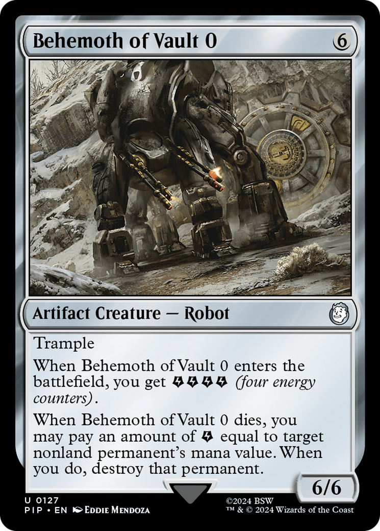 Behemoth of Vault 0 [Fallout] | Gear Gaming Fayetteville