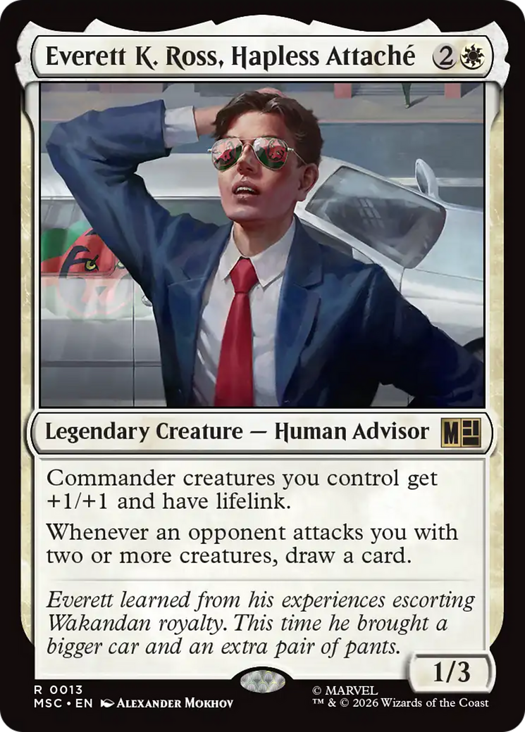 Everett K. Ross, Hapless Attache [Marvel Super Heroes Commander] | Gear Gaming Fayetteville
