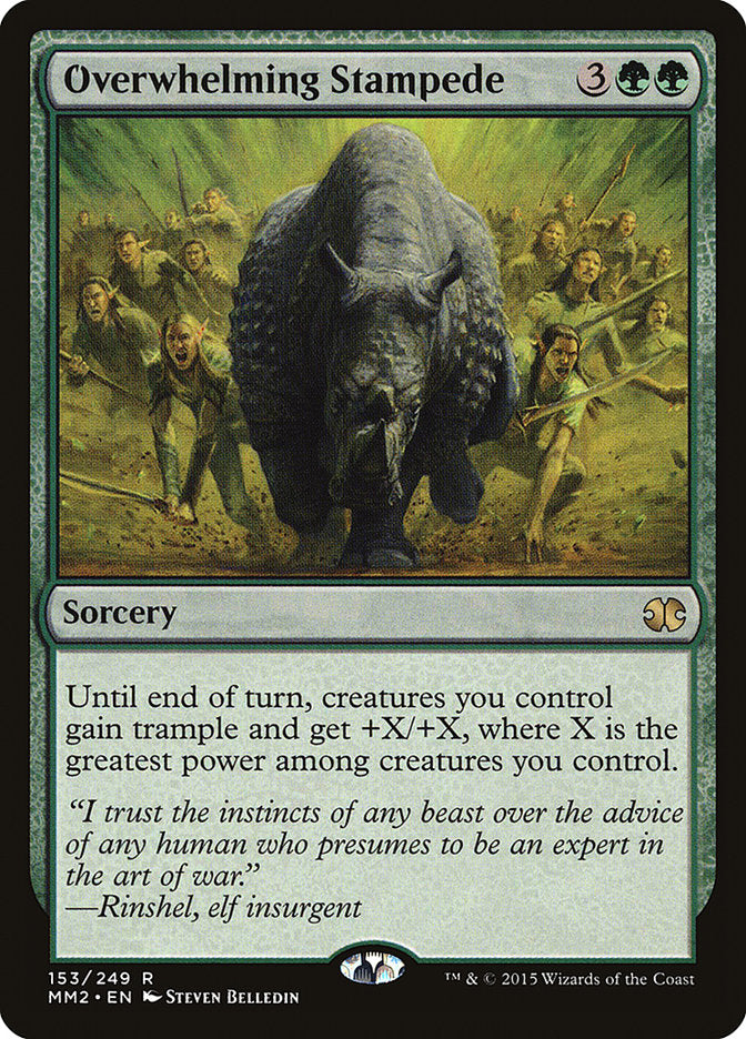 Overwhelming Stampede [Modern Masters 2015] | Gear Gaming Fayetteville