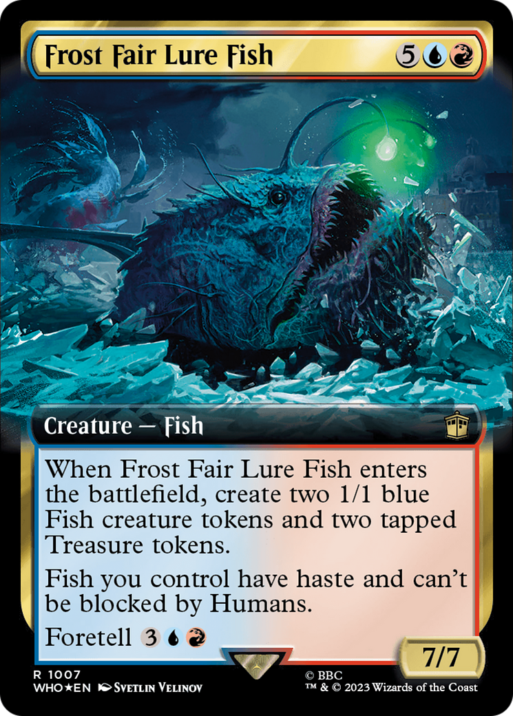 Frost Fair Lure Fish (Extended Art) (Surge Foil) [Doctor Who] | Gear Gaming Fayetteville
