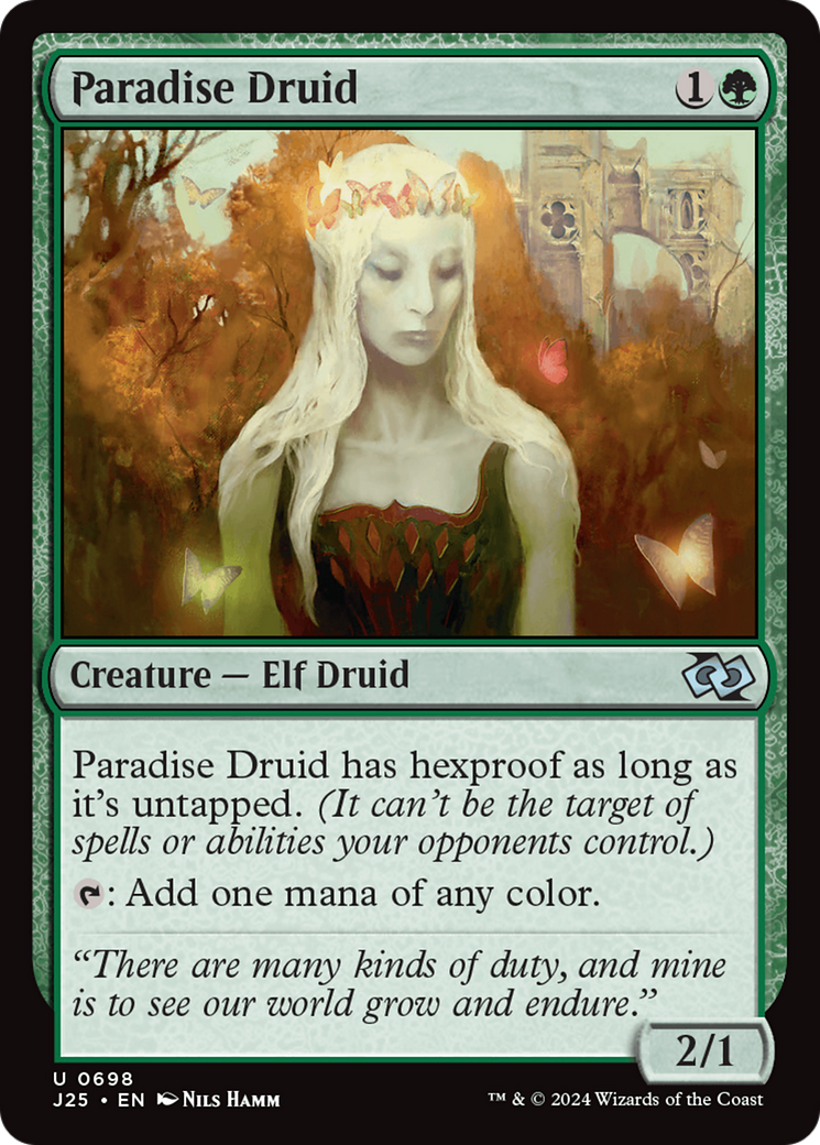 Paradise Druid [Foundations Jumpstart] | Gear Gaming Fayetteville