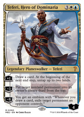 Teferi, Hero of Dominaria (White Border) [Mystery Booster 2] | Gear Gaming Fayetteville