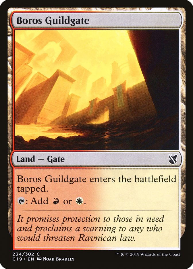 Boros Guildgate [Commander 2019] | Gear Gaming Fayetteville