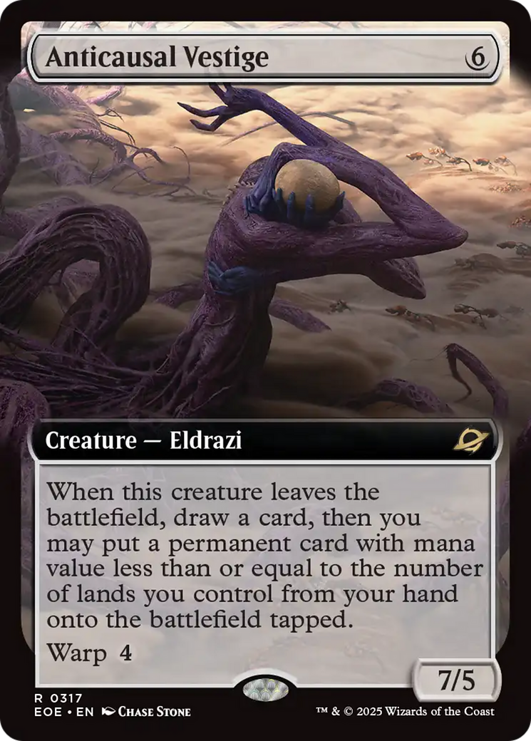 Anticausal Vestige (Extended Art) [Edge of Eternities] | Gear Gaming Fayetteville