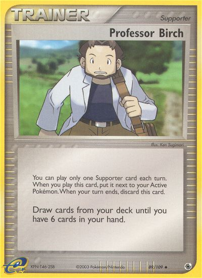 Professor Birch (89/109) [EX: Ruby & Sapphire] | Gear Gaming Fayetteville