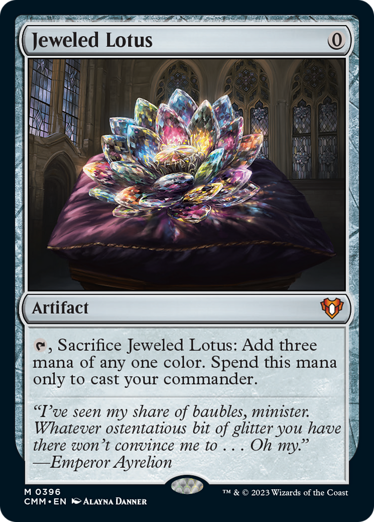 Jeweled Lotus [Commander Masters] | Gear Gaming Fayetteville