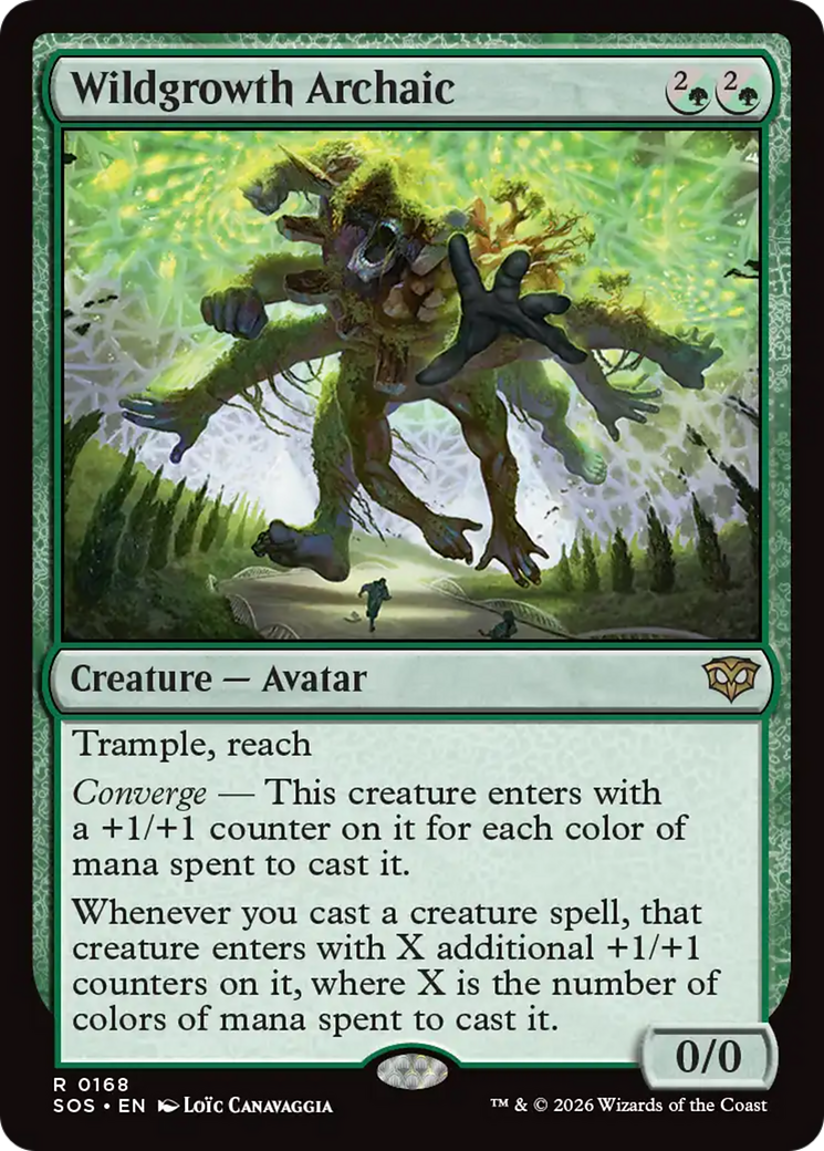 Wildgrowth Archaic [Secrets of Strixhaven] | Gear Gaming Fayetteville