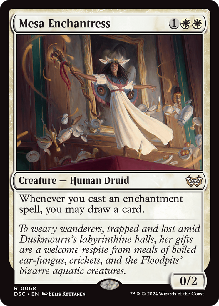 Mesa Enchantress [Duskmourn: House of Horror Commander] | Gear Gaming Fayetteville