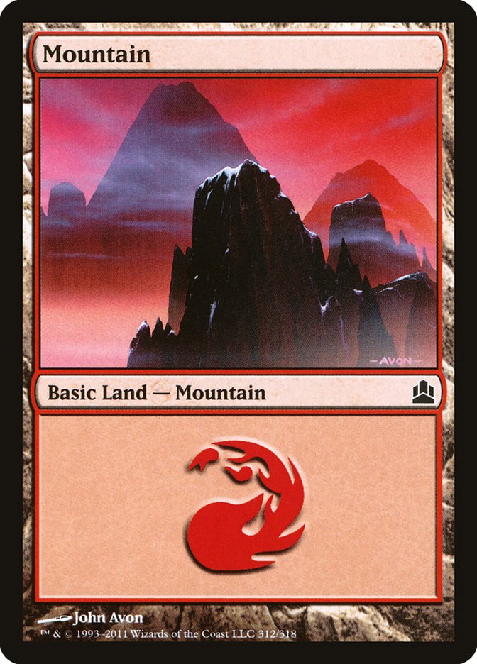 Mountain (312) [Commander 2011] | Gear Gaming Fayetteville
