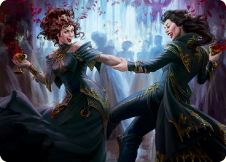 Falkenrath Celebrants 1 Art Card [Innistrad: Crimson Vow Art Series] | Gear Gaming Fayetteville