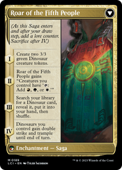 Huatli, Poet of Unity // Roar of the Fifth People [The Lost Caverns of Ixalan Prerelease Cards] | Gear Gaming Fayetteville