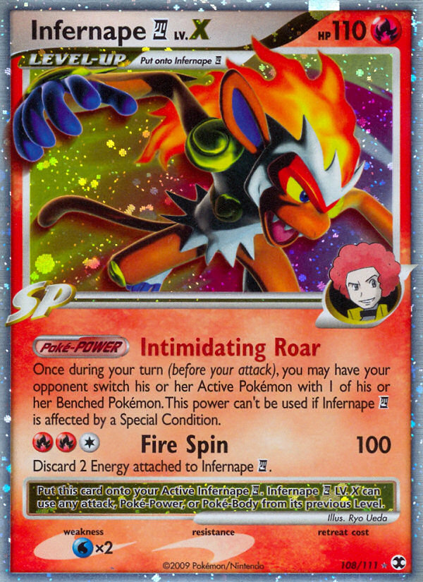 Infernape LV.X (108/111) [Platinum: Rising Rivals] | Gear Gaming Fayetteville