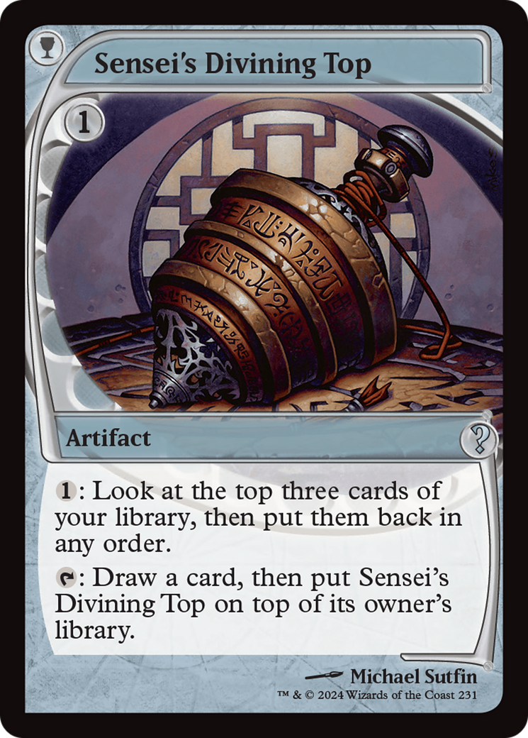 Sensei's Divining Top (Future Sight) [Mystery Booster 2] | Gear Gaming Fayetteville