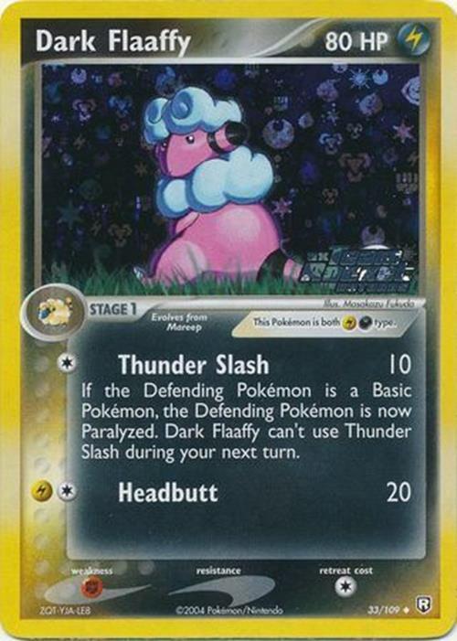 Dark Flaaffy (33/109) (Stamped) [EX: Team Rocket Returns] | Gear Gaming Fayetteville