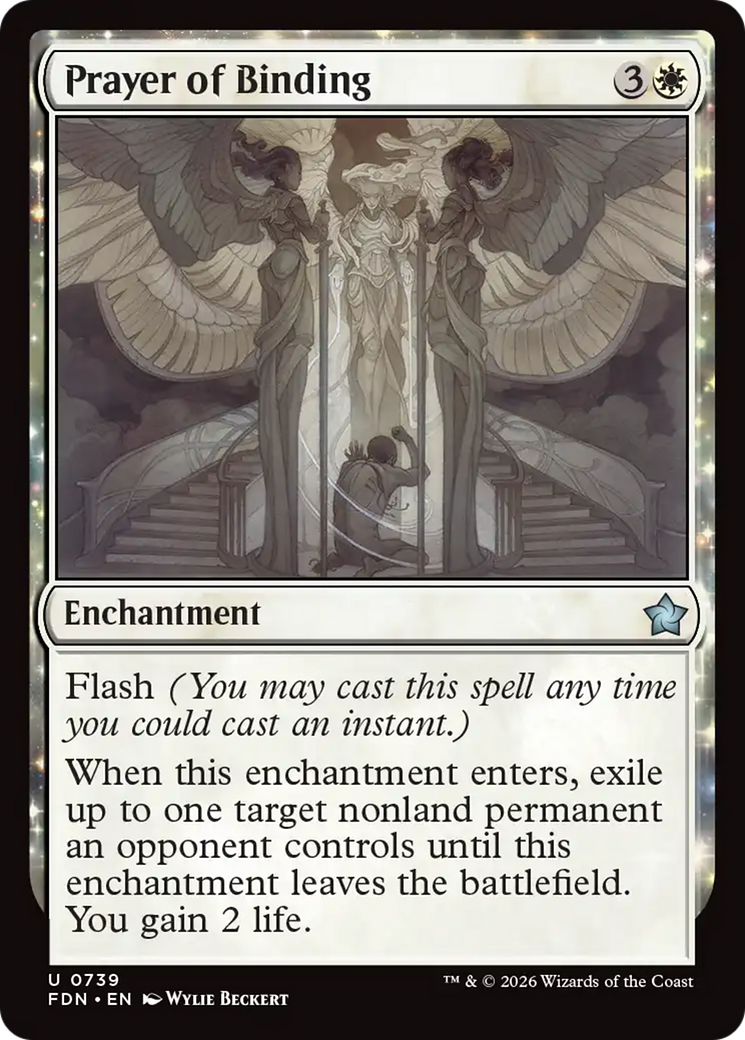 Prayer of Binding (0739) [Foundations] | Gear Gaming Fayetteville