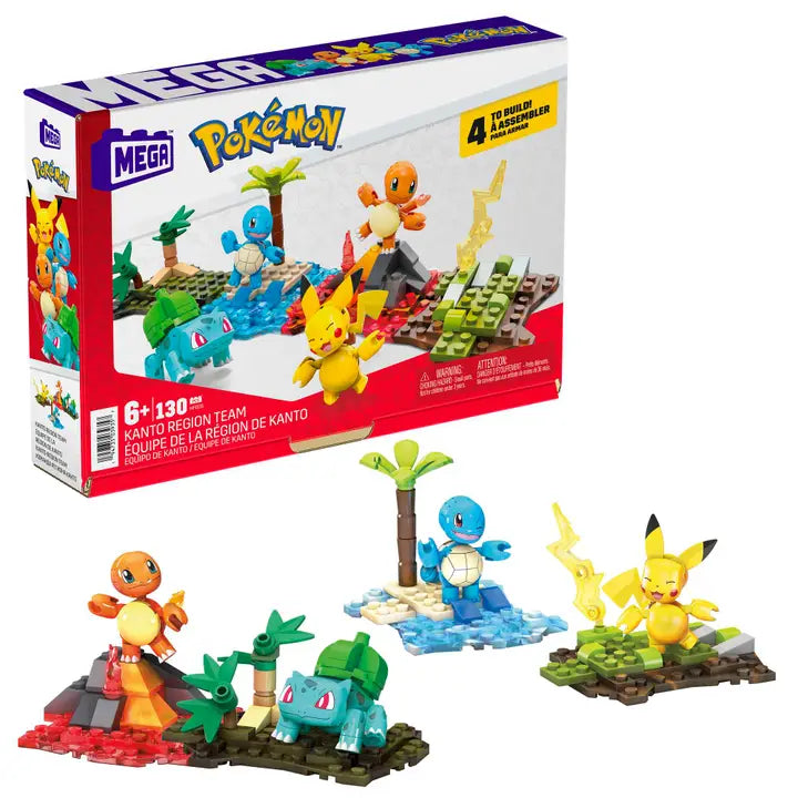 Mega Construx - Pokémon Kanto Region Team | Gear Gaming Fayetteville