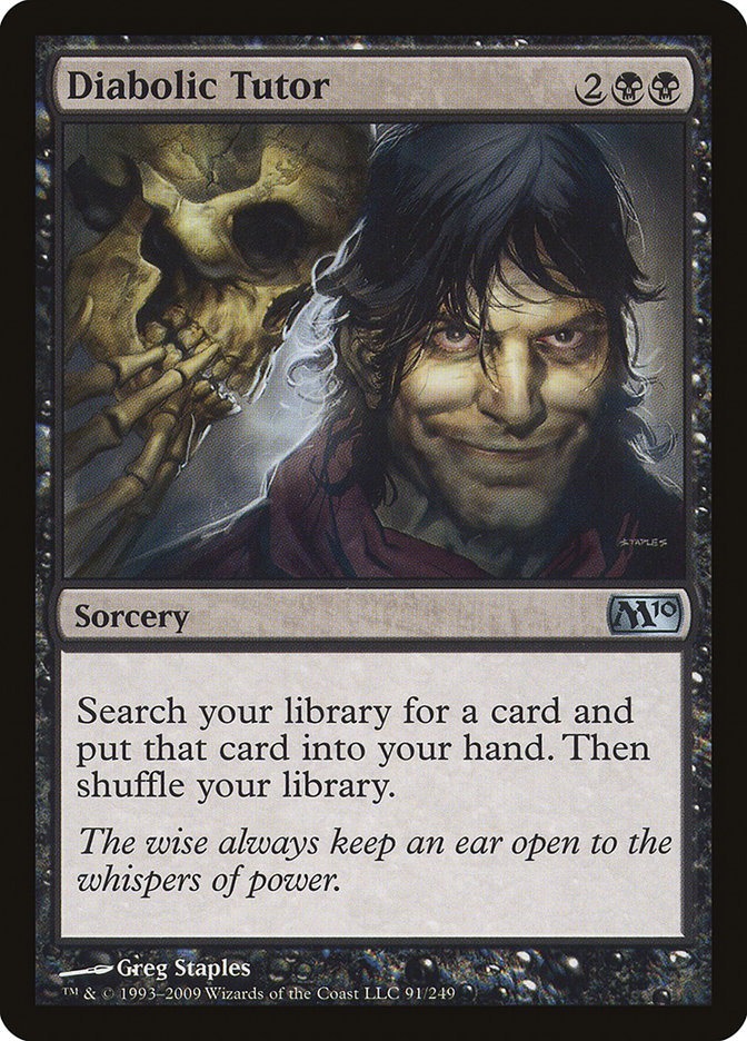 Diabolic Tutor [Magic 2010] | Gear Gaming Fayetteville
