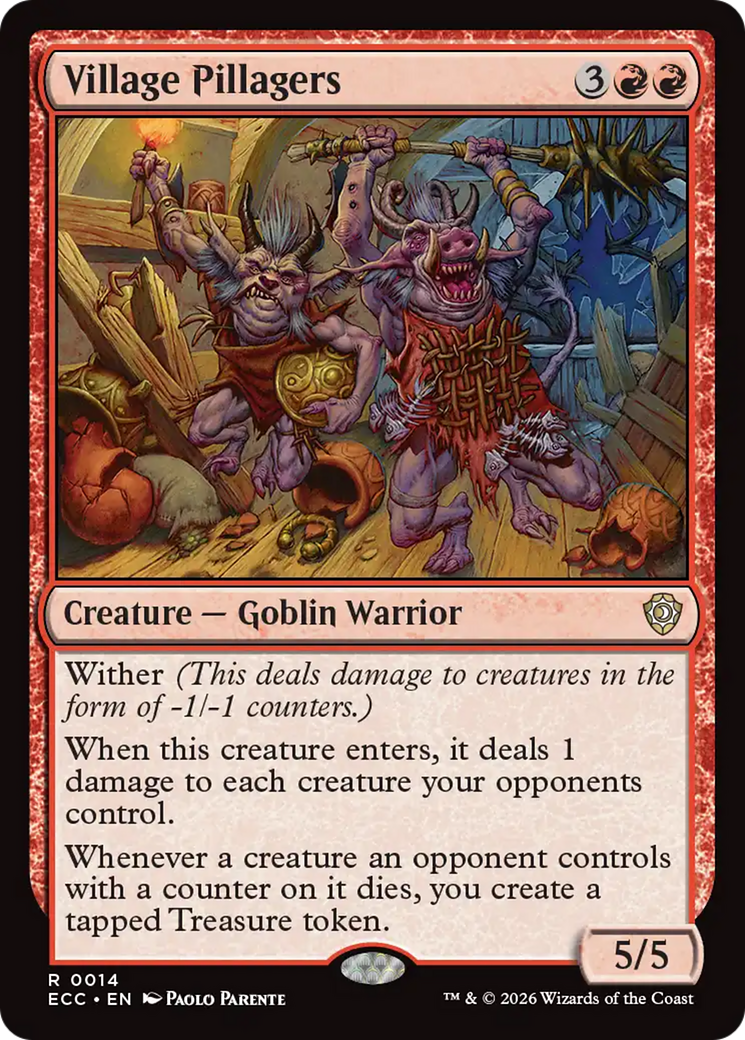 Village Pillagers [Lorwyn Eclipsed Commander] | Gear Gaming Fayetteville