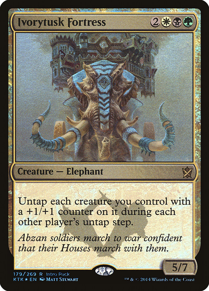 Ivorytusk Fortress (Intro Pack) [Khans of Tarkir Promos] | Gear Gaming Fayetteville