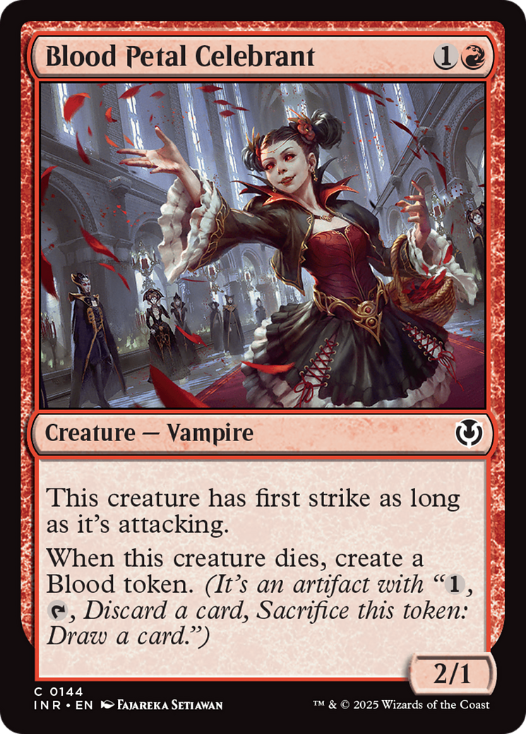 Blood Petal Celebrant [Innistrad Remastered] | Gear Gaming Fayetteville