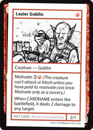 Lazier Goblin (2021 Edition) [Mystery Booster Playtest Cards] | Gear Gaming Fayetteville