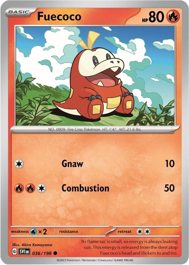 Fuecoco (036/198) (Paldea Collection) [Scarlet & Violet: Base Set] | Gear Gaming Fayetteville