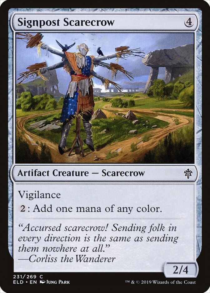 Signpost Scarecrow [Throne of Eldraine] | Gear Gaming Fayetteville
