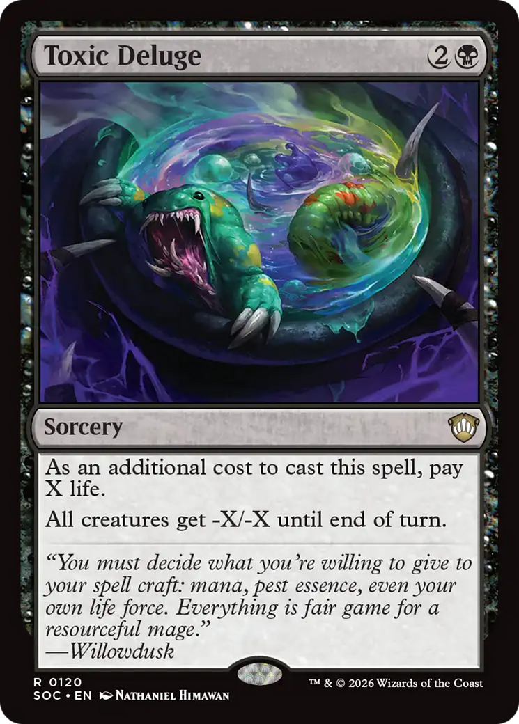 Toxic Deluge [Secrets of Strixhaven Commander] | Gear Gaming Fayetteville