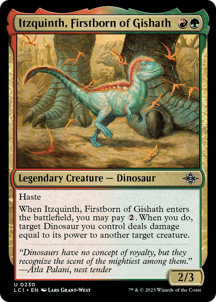 Itzquinth, Firstborn of Gishath [The Lost Caverns of Ixalan] | Gear Gaming Fayetteville